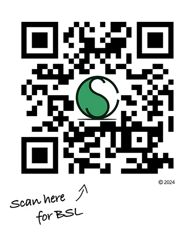 St Michaels Cave BSL QR Code